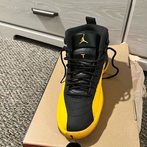 Jordan 12’s , yellow & black